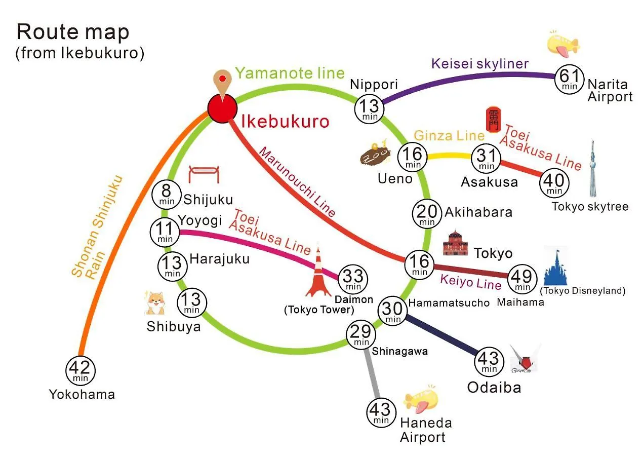 Nestay Suite Tokyo Ikebukuro Giappone